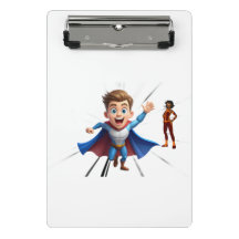 Porte-bloc-notes mini de l'équipe de super-héros d