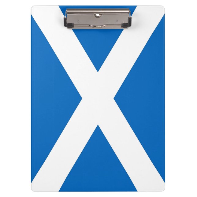 Porte-bloc Porte - bloc patriotique avec drapeau d'Ecosse, Ro (Devant)