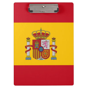 Porte-bloc Porte - bloc patriotique avec drapeau d'Espagne