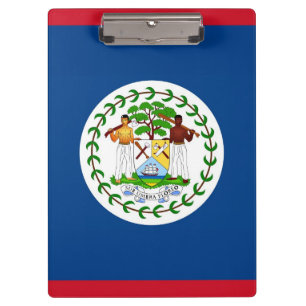 Porte-bloc Porte - bloc patriotique avec drapeau du Belize