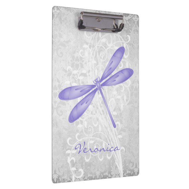 Porte-bloc Porte - bloc personnalisé de libellules violettes (Swatch)