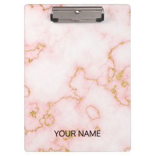 Porte-bloc Porte - bloc Personnaliser en marbre rose