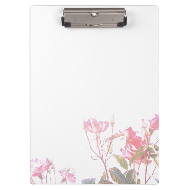 Porte-bloc Porte - bloc rose (Devant)