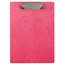 Porte-bloc Porte - bloc rose Abstrait