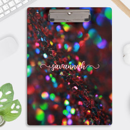 Porte-bloc Porte - bloc rouge foncé