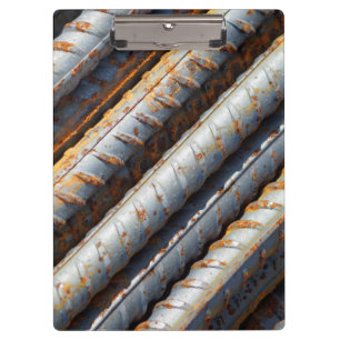 Porte-bloc Porte - bloc rouillé de Rebar