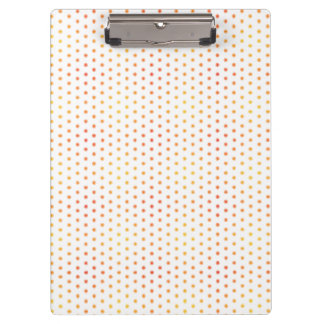 Porte-bloc Porte-documents à points Sunburst Ombré - XS
