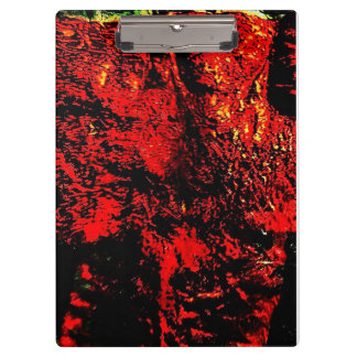 Porte-bloc Porte-documents rouge abstrait,Obscurité rouge abs