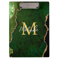 Porte en marbre vert et or