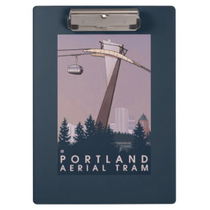 Porte-bloc Portland, scène de tram d'OregonAerial