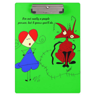 Porte-bloc Poule mouillée et son chat, éraflure