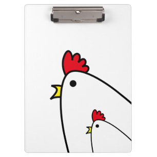 Porte-bloc Poulets