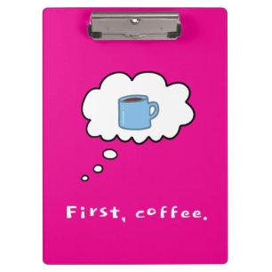 Porte-bloc Premier café magenta