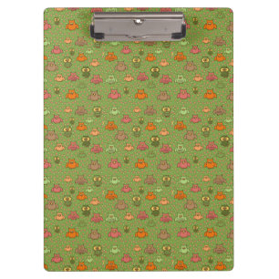Porte-bloc Presse-papiers Chouette Verte Mignonne