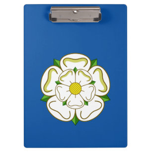 Porte-bloc Presse-papiers du drapeau du Yorkshire