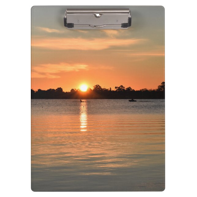 Porte-bloc Pris dans le Porte - bloc du coucher de soleil (Devant)