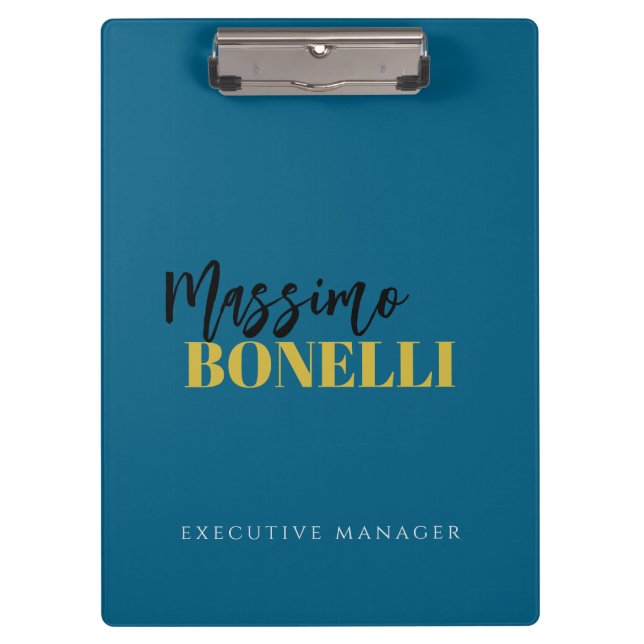 Porte-bloc Professional elegant modern minimalist plain (Devant)