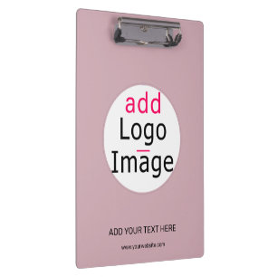 Porte-bloc Professionnel Personnalisable Rose Dusty Hue
