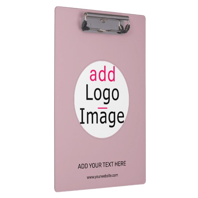 Porte-bloc Professionnel Personnalisable Rose Dusty Hue (Swatch)