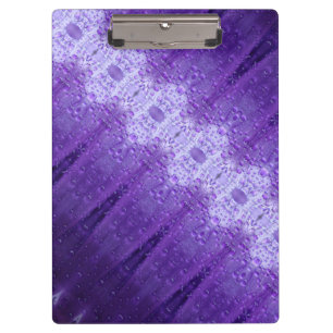 Porte-bloc Purples Ikat Angled