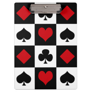Porte-bloc Quatre combinaisons de cartes