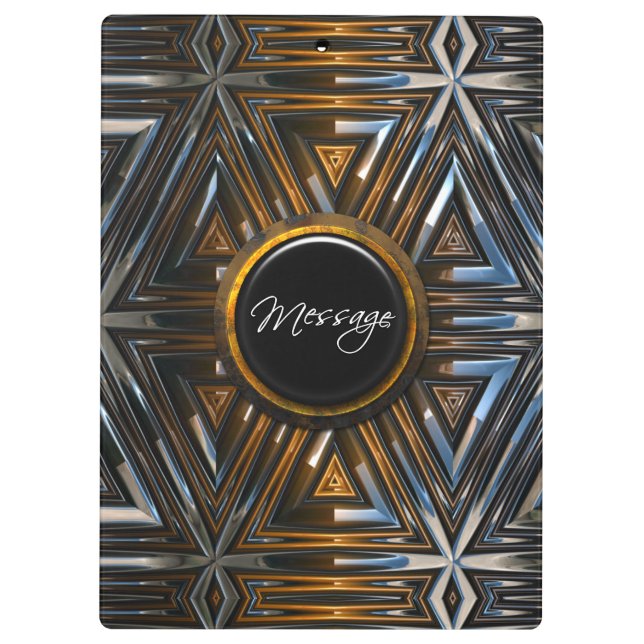 Porte-bloc Radical Metal Art 1 Options d'image Porte - blocs (Dos)