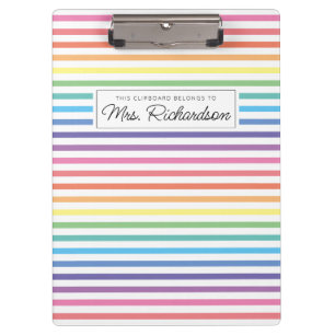 Porte-bloc Rainbow Colorful Homeschool Porte - bloc enseignan