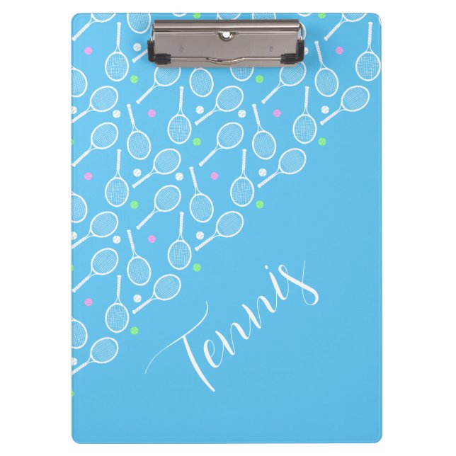 Porte-bloc Raquettes et balles Sky Pale Blue (Devant)