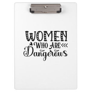 Porte-bloc Reading Art Women Who Are Dangerous