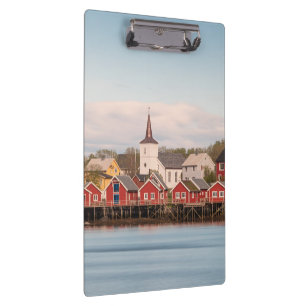 Porte-bloc Reine Lofoten Norvège