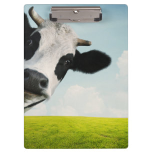 Porte-bloc Reine Vache Fourrure Noire