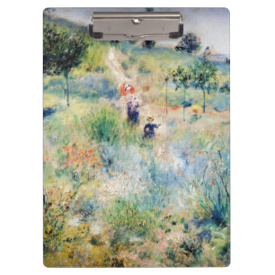 Porte-bloc Renoir - Chemin menant à travers l'herbe haute