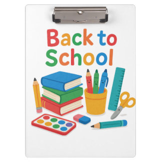 Porte-bloc retour à l'école