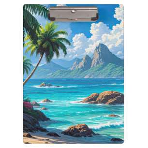 Porte-bloc Rêve, Paradis Tropical,