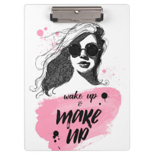 Porte-bloc Réveillez-vous et composez