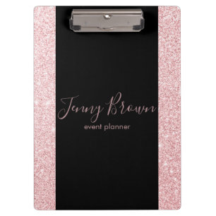 Porte-bloc Rose Gold Elegant   Porte - bloc personnalisé