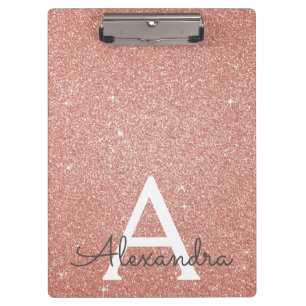 Porte-bloc Rose Rose Rose Gold Parties scintillant & Sparkle