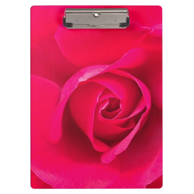 Porte-bloc Rose rouge romantique v2 (Devant)