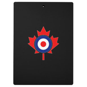 Porte-bloc Rounde canadienne de la feuille d'érable Mod CANAD
