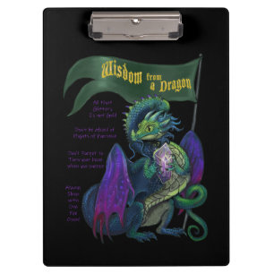 Porte-bloc Sagesse d'un dragon