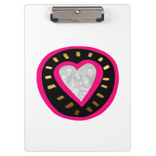 Porte-bloc Saint Valentin Coeur moderne 3 Modèle Porte - bloc