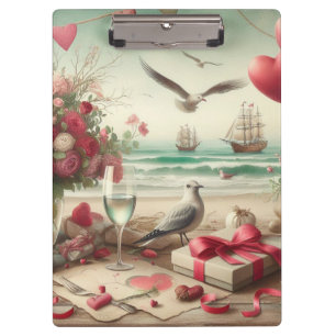 Porte-bloc Saint-Valentin côtière/nautique