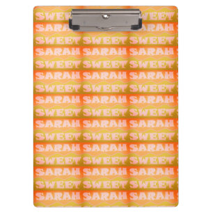 Porte-bloc Sarah Sweet design couleur sable vert clair