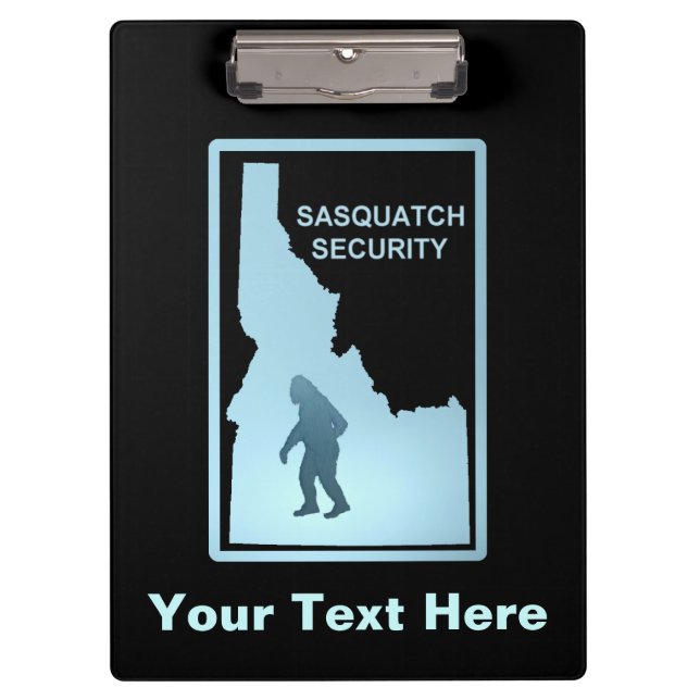 Porte-bloc Sasquatch Security - Idaho (Devant)