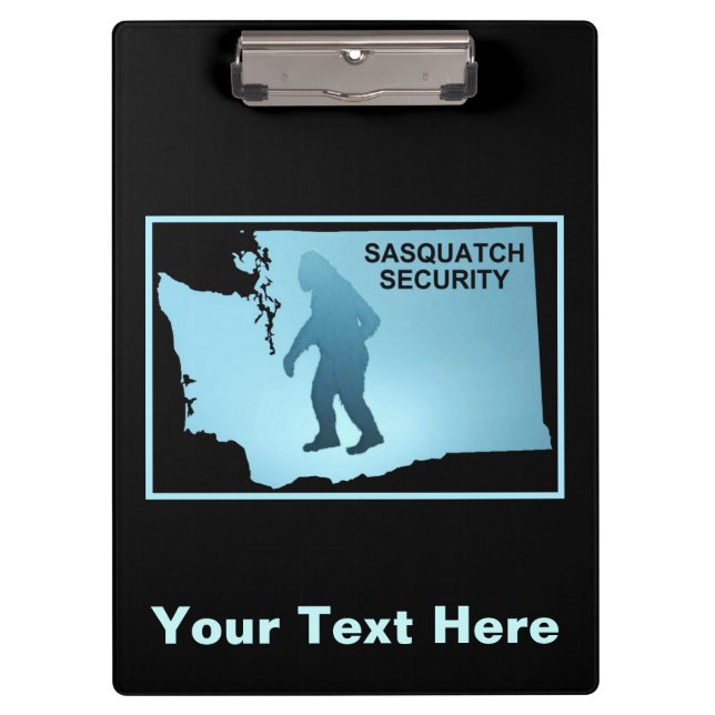 Porte-bloc Sasquatch Security - Washington (Devant)