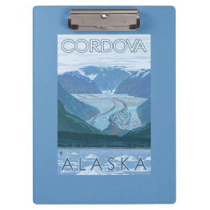 Porte-bloc Scène de glacier - Cordova, Alaska