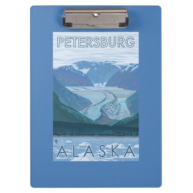 Porte-bloc Scène de glacier - Pétersbourg, Alaska (Devant)
