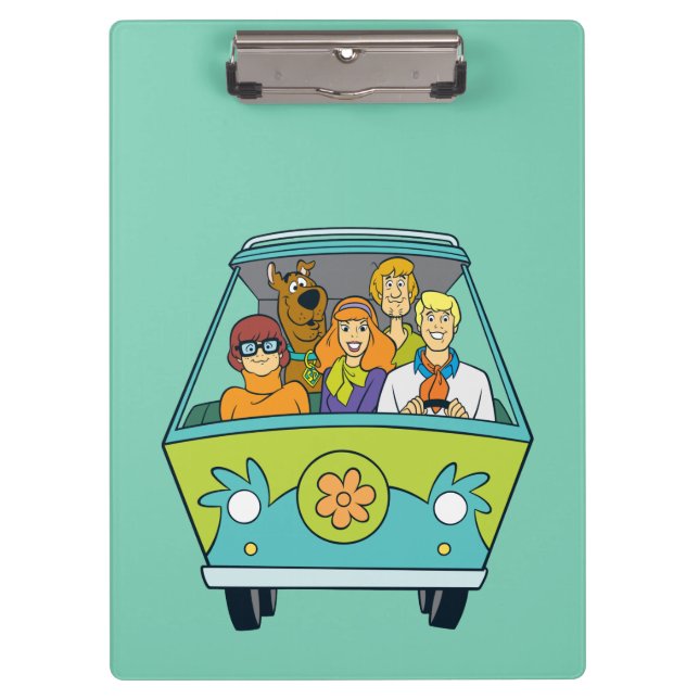 Porte-bloc Scooby-Doo & Gang Mystery Machine (Devant)