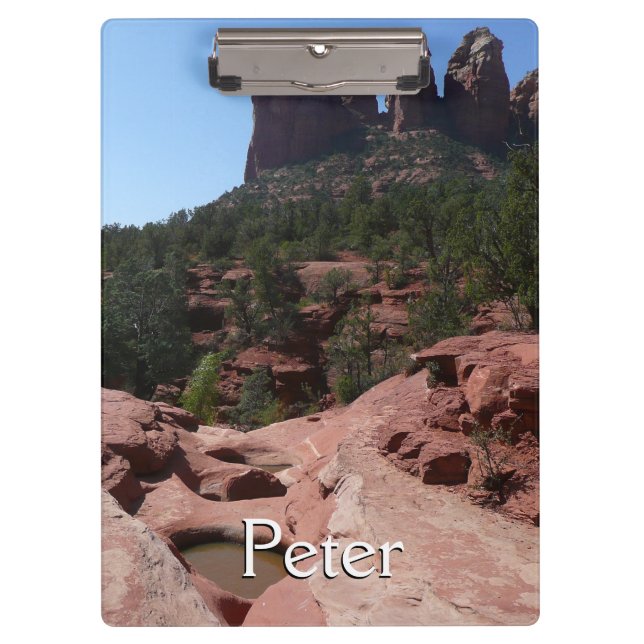 Porte-bloc Sept piscines sacrées à Sedona Arizona (Devant)