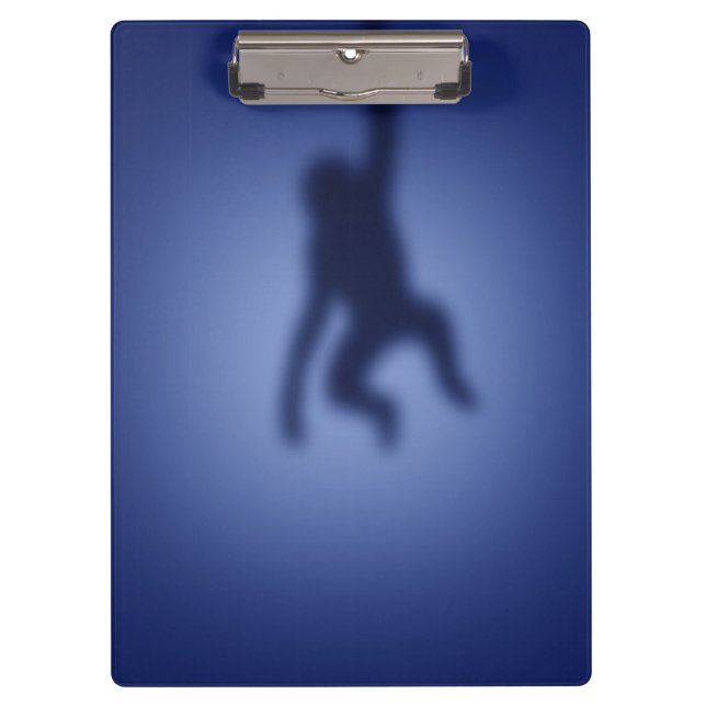 Porte-bloc Silhouette singe (Devant)